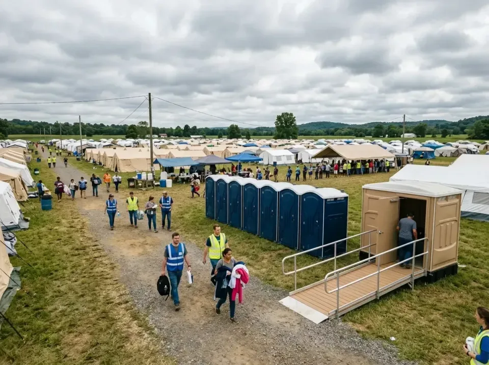 disaster-relief-camp-restrooms-010 — frequently asked questions, Dumpster & Portable Bathrooms Rental in Cambridge Springs,…